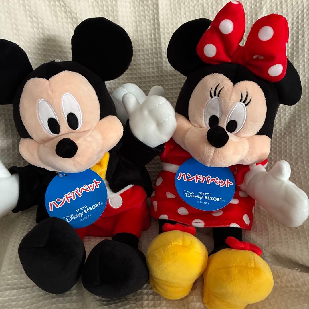 東京ディズニーリゾート ディズニー ハンドパペット ミッキーミニー