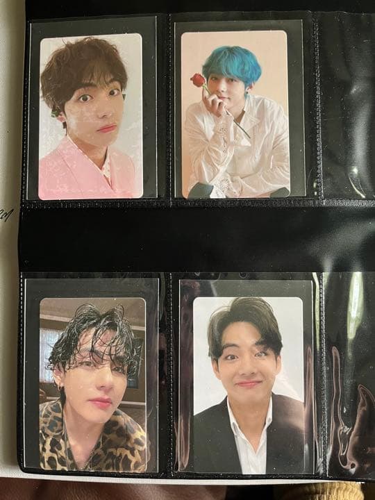 bts テヒョン　トレカ　公式セット BTS 防弾少年団 テヒョン テテ 公式 アルバムトレカセット コレクト