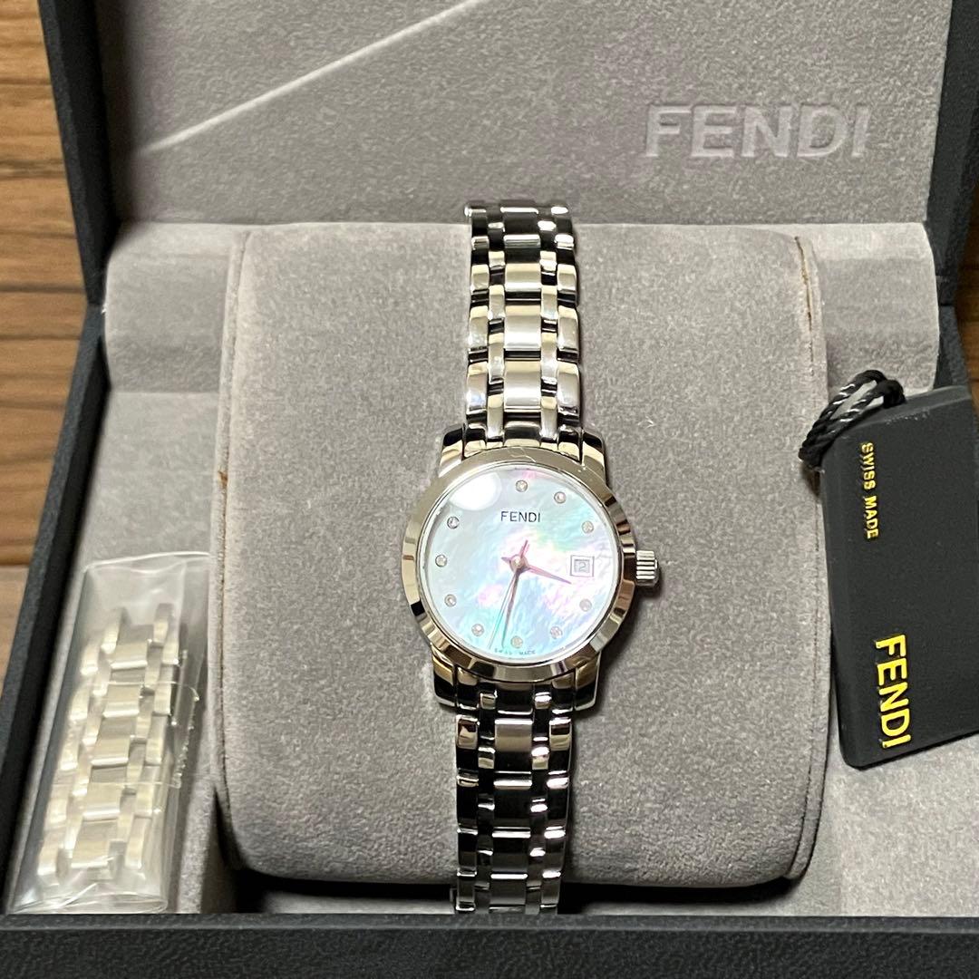 FENDI 腕時計 レディース 電池交換済 稼働確認済 アナログ時計 ステンレス 電池交換済 FENDI フェンディ 腕時計 クラシコ クォーツ 稼働 7000L
