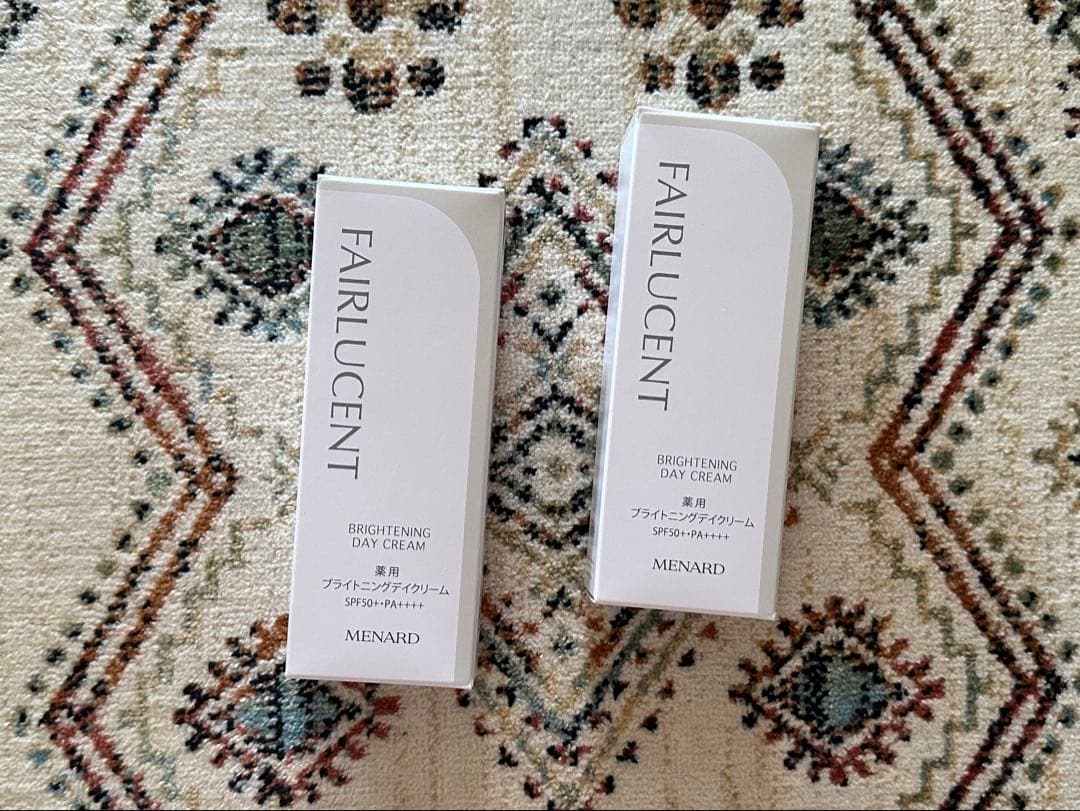 メナードフェアルーセント薬用ブライトニングデイクリーム2個　日焼け止め フェアルーセント 薬用ブライトニングデイクリーム：デイ用クリーム
