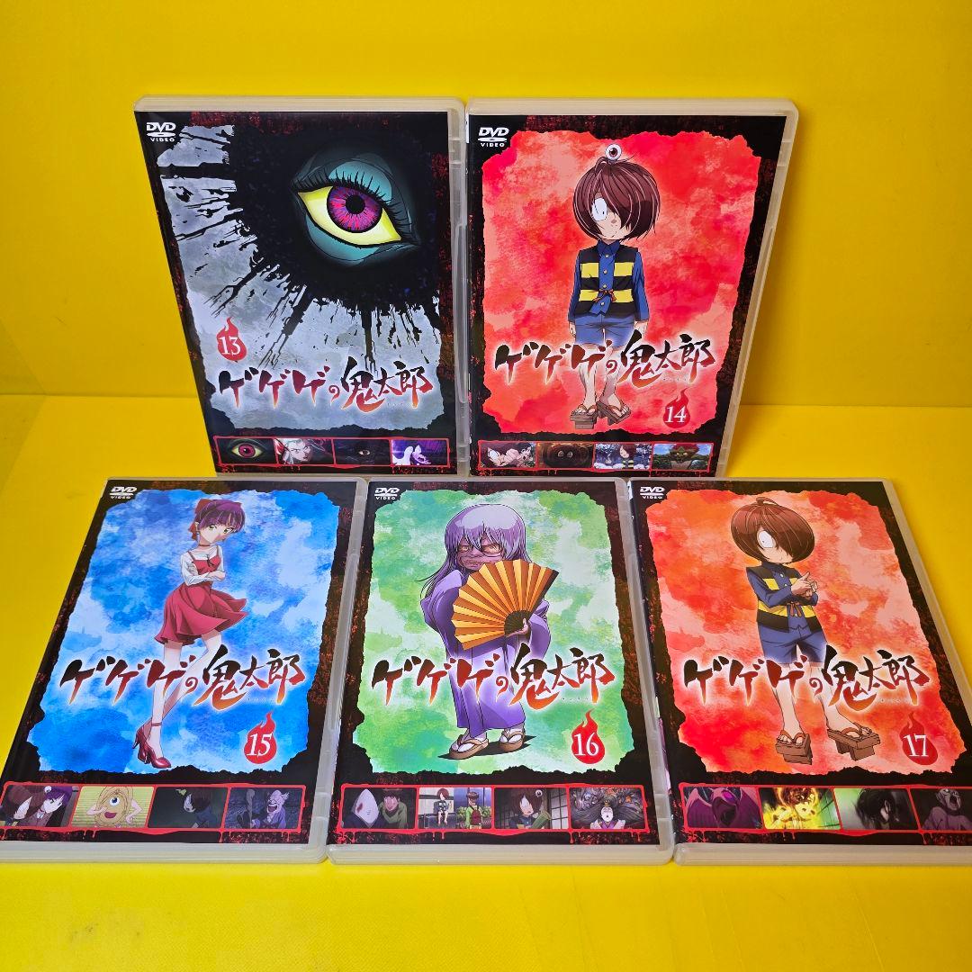 新品ケース交換済 ゲゲゲの鬼太郎 2018、2019TVシリーズ DVD全35巻
