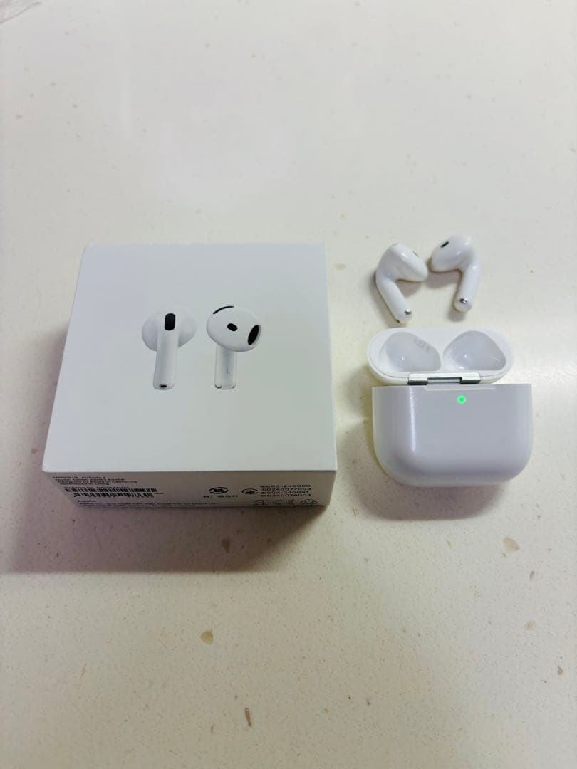 AirPods4 ノイキャン非搭載 箱付き 使用感あり 開放型でノイキャン搭載の新型「AirPods 4」をレビュー！ ANCなし