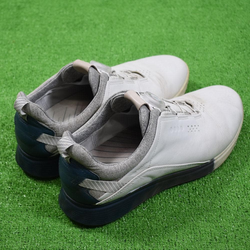 ecco エコー スパイクレス ゴルフシューズ【ホワイト/27cm】中古！