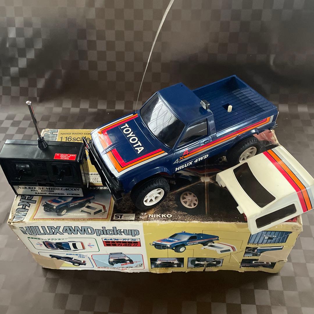 ニッコー ハイラックス 4WD ピックアップ 1/16 ラジコン【ジャンク