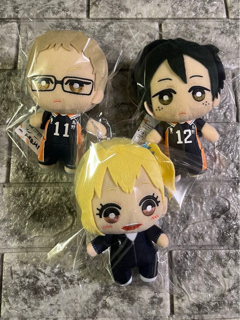 ハイキュー‼︎ ともぬい コンプ セット 18種 烏野 稲荷崎 青葉城西 梟