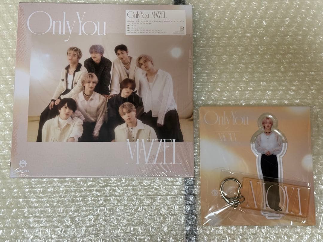 MAZZEL Only You MUZEUM盤　アクスタ付き NAOYA MAZZEL NAOYA OnlyYou MUZEUM盤特典 アクリルスタンド - メルカリ