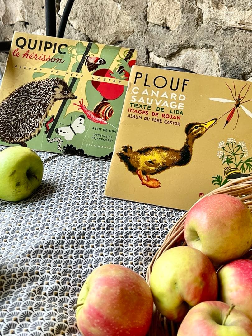 SALE希少フランス名作1900年代カストール絵本動物自然昆虫鳥イラスト