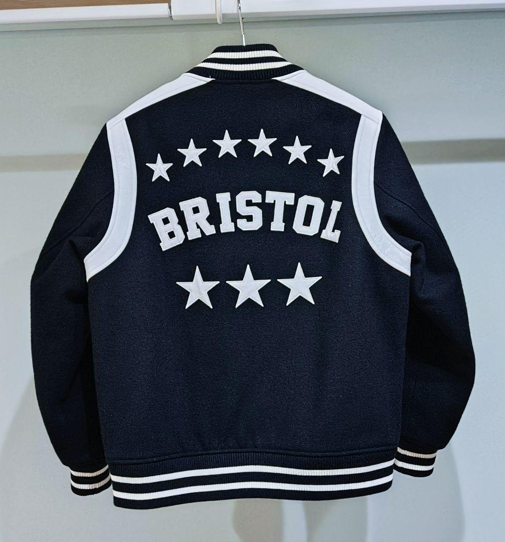 美品 Bristol FCRB F.C.R.B スタジャン ネイビー M