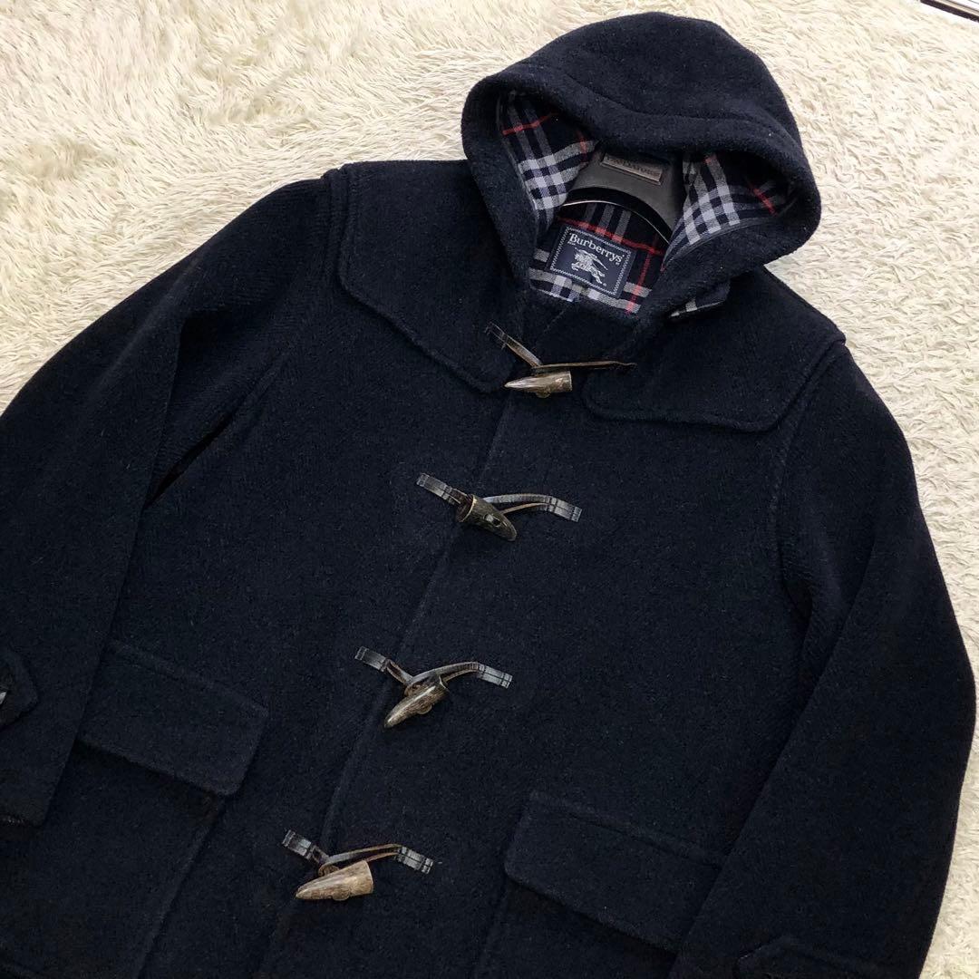 バーバリーズ ムーアブルック ヘリンボーン ヴィンテージ ダッフル