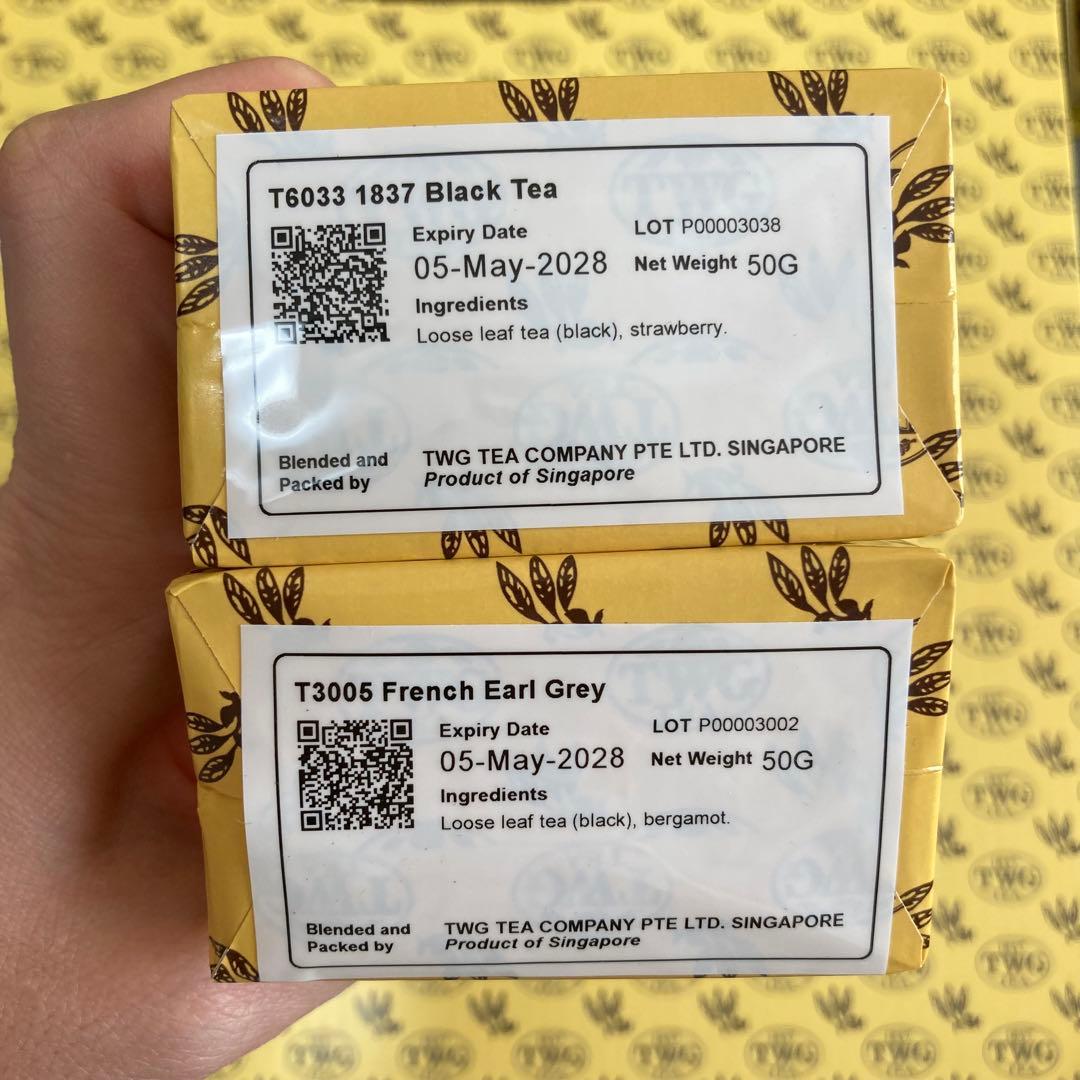 TWG【セット】1837ブラックティー＋フレンチアールグレイ - メルカリ