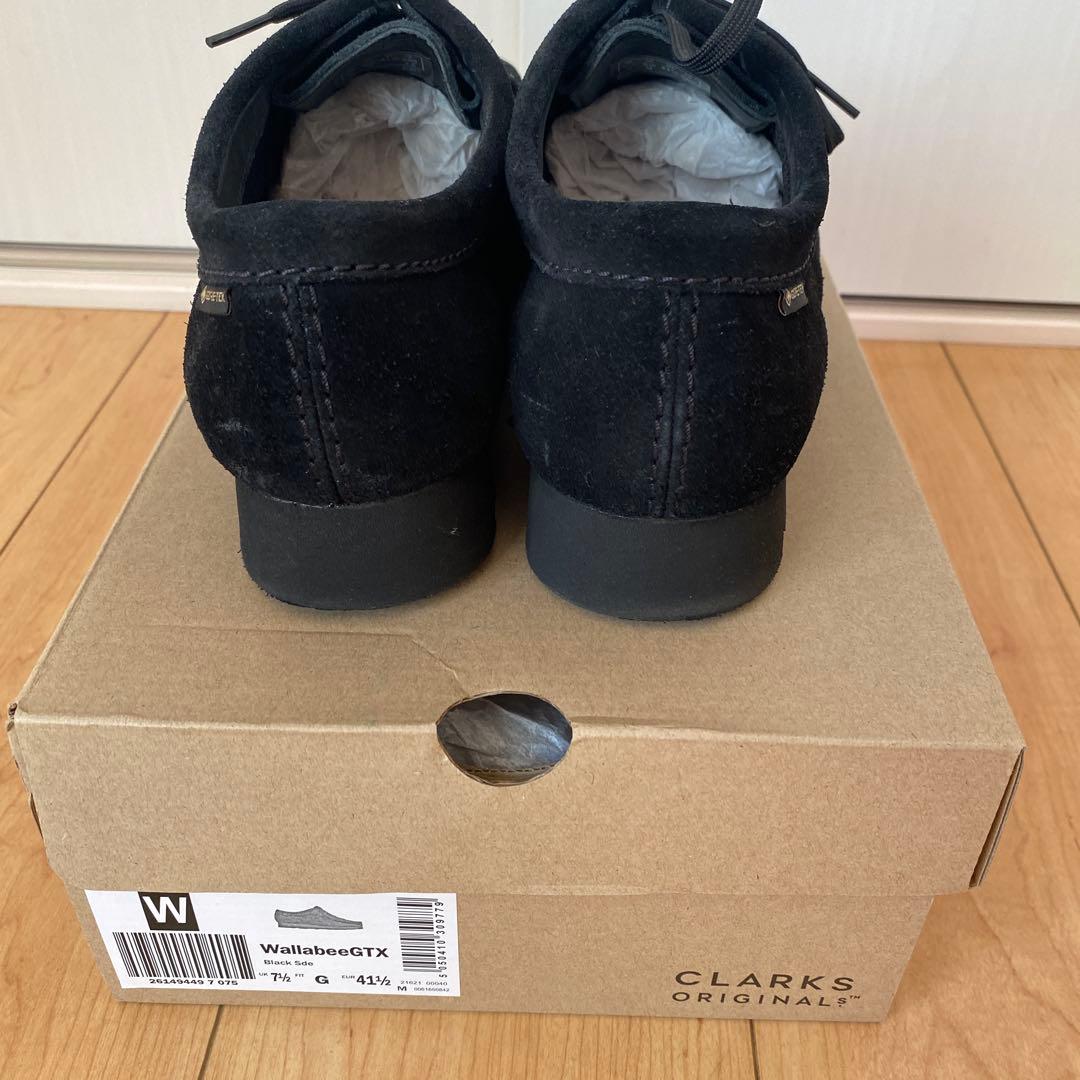 ★大人気★クラークスワラビー【GORETEX】黒　26.5cm