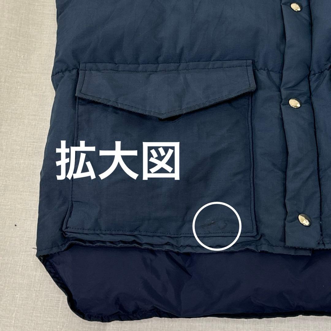 超希少 70年代 筆記体タグ LLBean Goose Down ダウンベスト - メルカリ