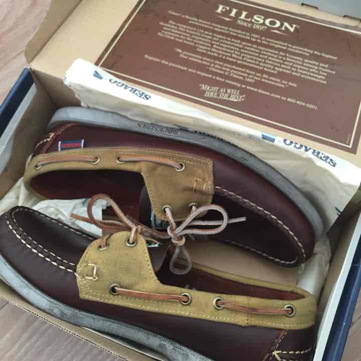 新品未使用】SEBAGO×FILSON デッキシューズ Spinnaker【楽天市場