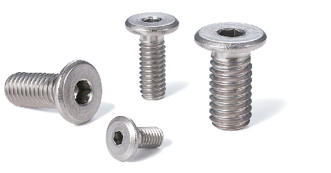 SVSHT-M3-8｜六角穴付き極低頭ボルト（チタン / ガス抜き穴つき） M(並