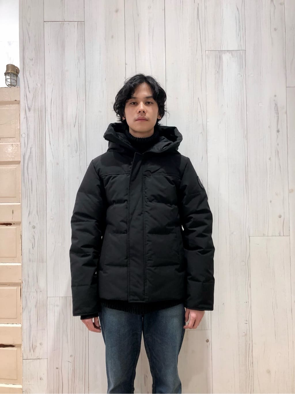 カナダグース / マクミランパーカー ブラックレーベルのサイズ感をご