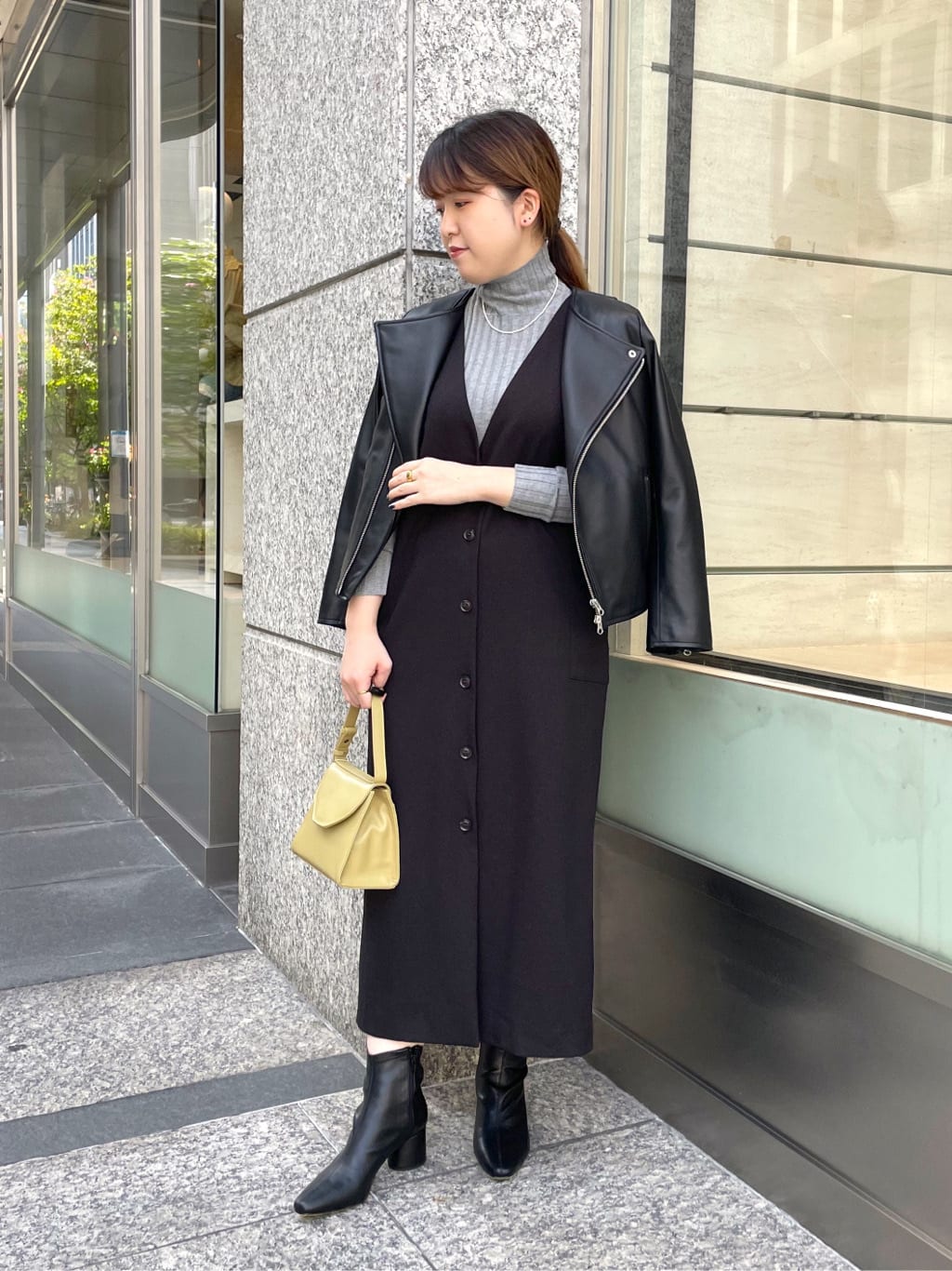 定番人気の名品ライダース】ノーカラーライダースジャケット | RIVE