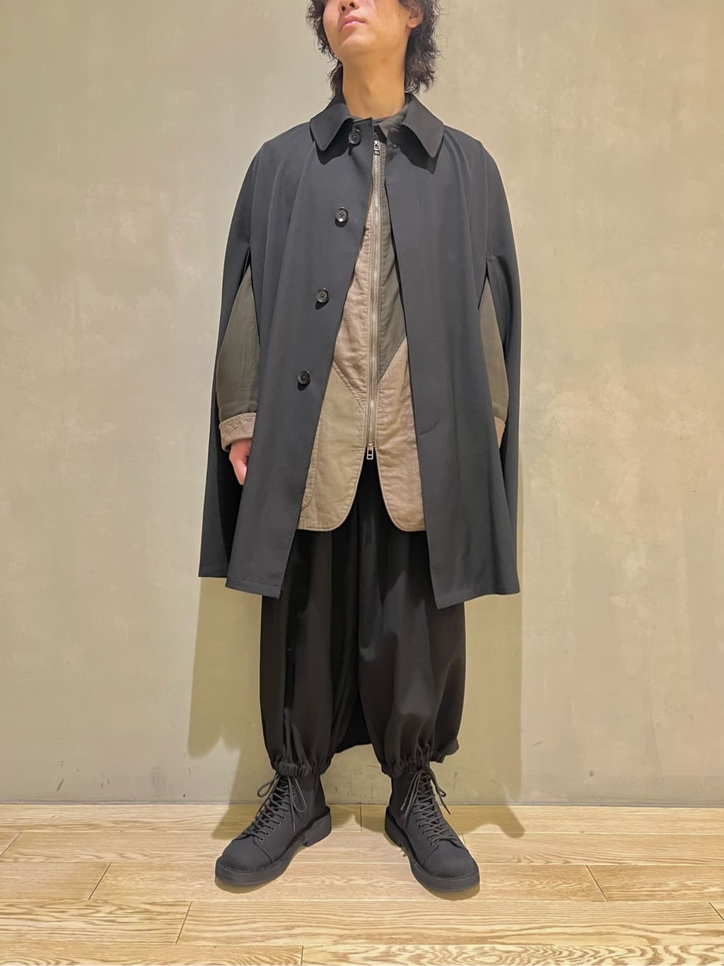 d*3様 Y'sマント ポンチョ 変形コート Yohjiyamamoto d*3様 Y'sマント