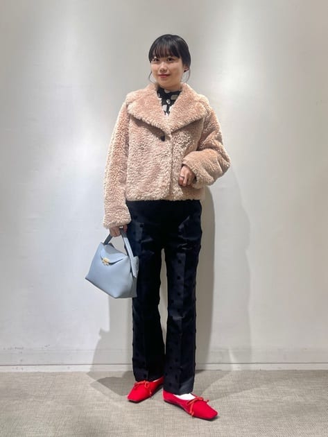 イヴェールドットプリント バックリボンブラウス｜トゥモローランド