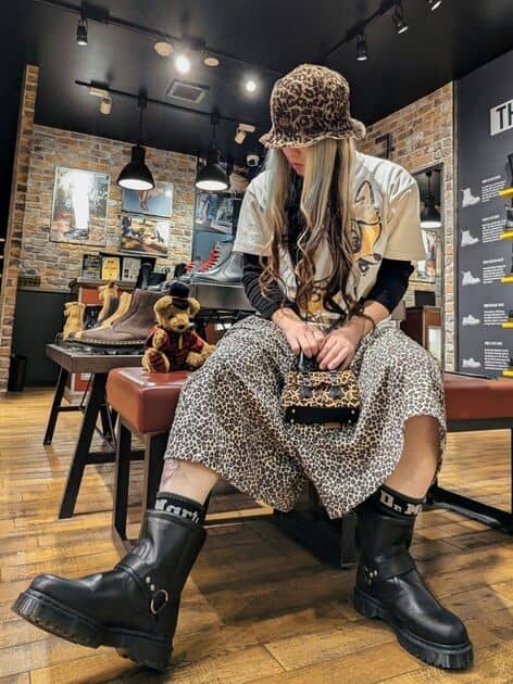 ANISTONE HARNESS アンクル ブーツ