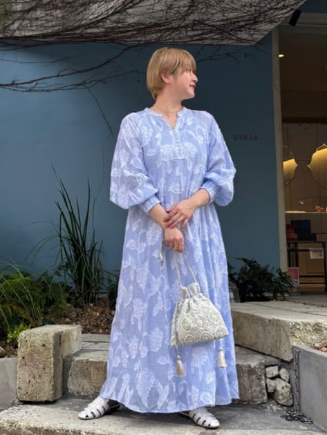 Embroidery Drawstring Shoulder Bag | Pasand by ne Quittez pas