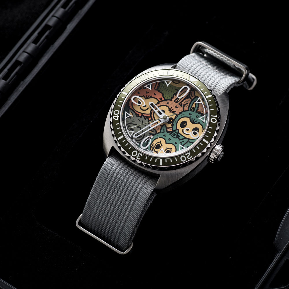 Ixdao Monster Diver - Green Bezel | IXDAO WATCH CO