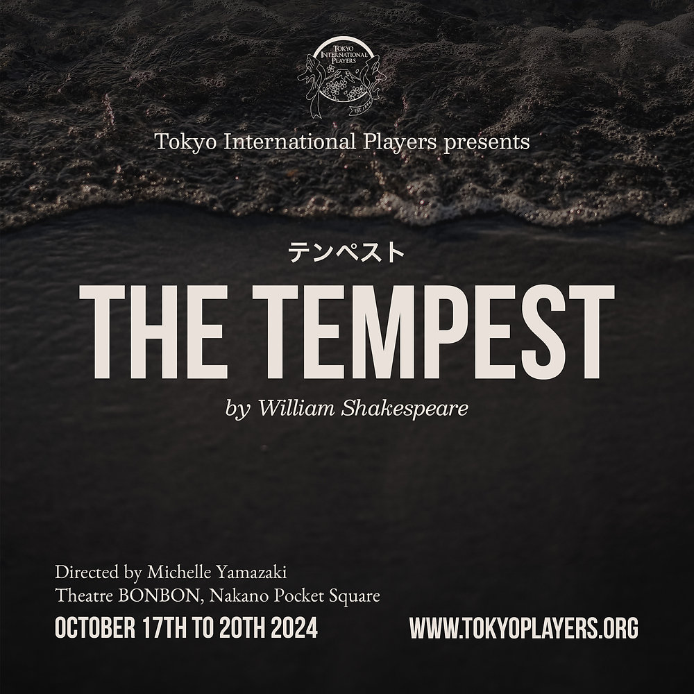 October 2024 - THE TEMPEST by William Shakespeare