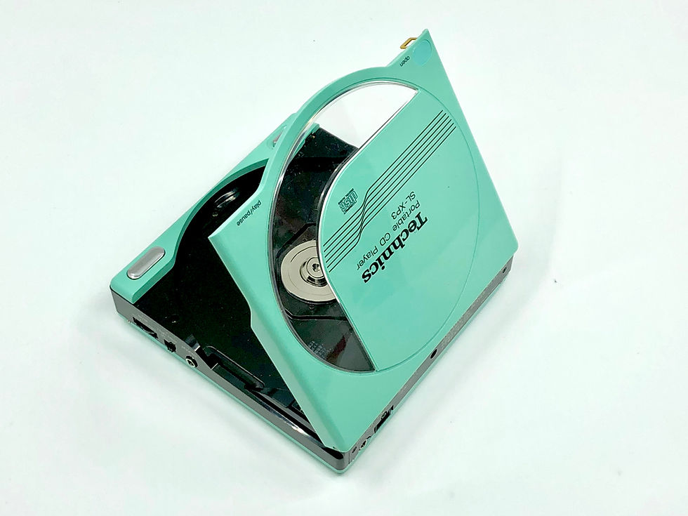 Technics SL-XP3 Blue Portable CD Player