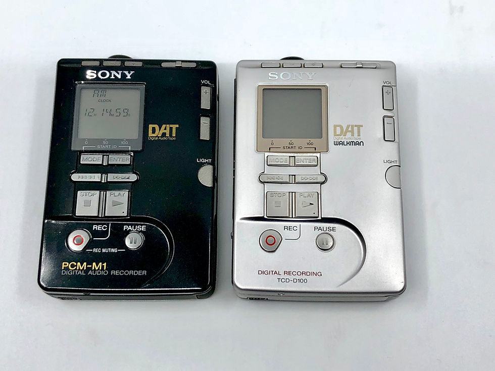 ソニー DAT ウォークマン ポータブル TCD-D100 管理ナンバー7300 Sony