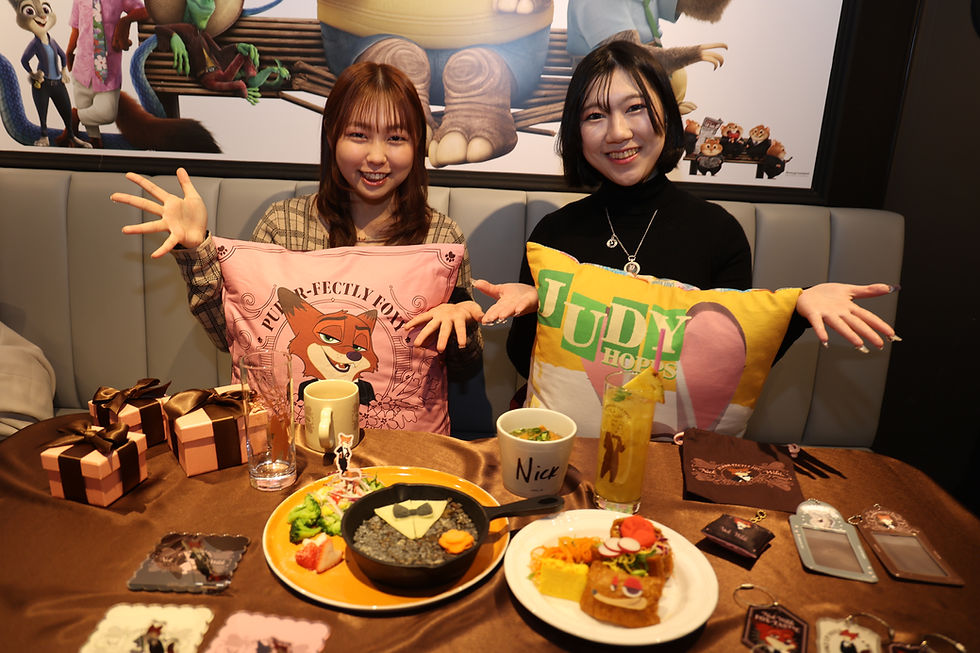 ズートピア2」OH MY CAFE ニック推し必見♡映画の世界観を楽しめる限定