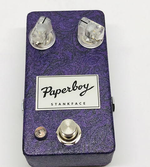 Paperboy Pedals Silicon Stank Face Fuzz P2P (point to point