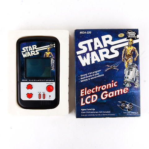 Star Wars - Vintage 1991 Handheld Electronic LCD Game - Mico Games