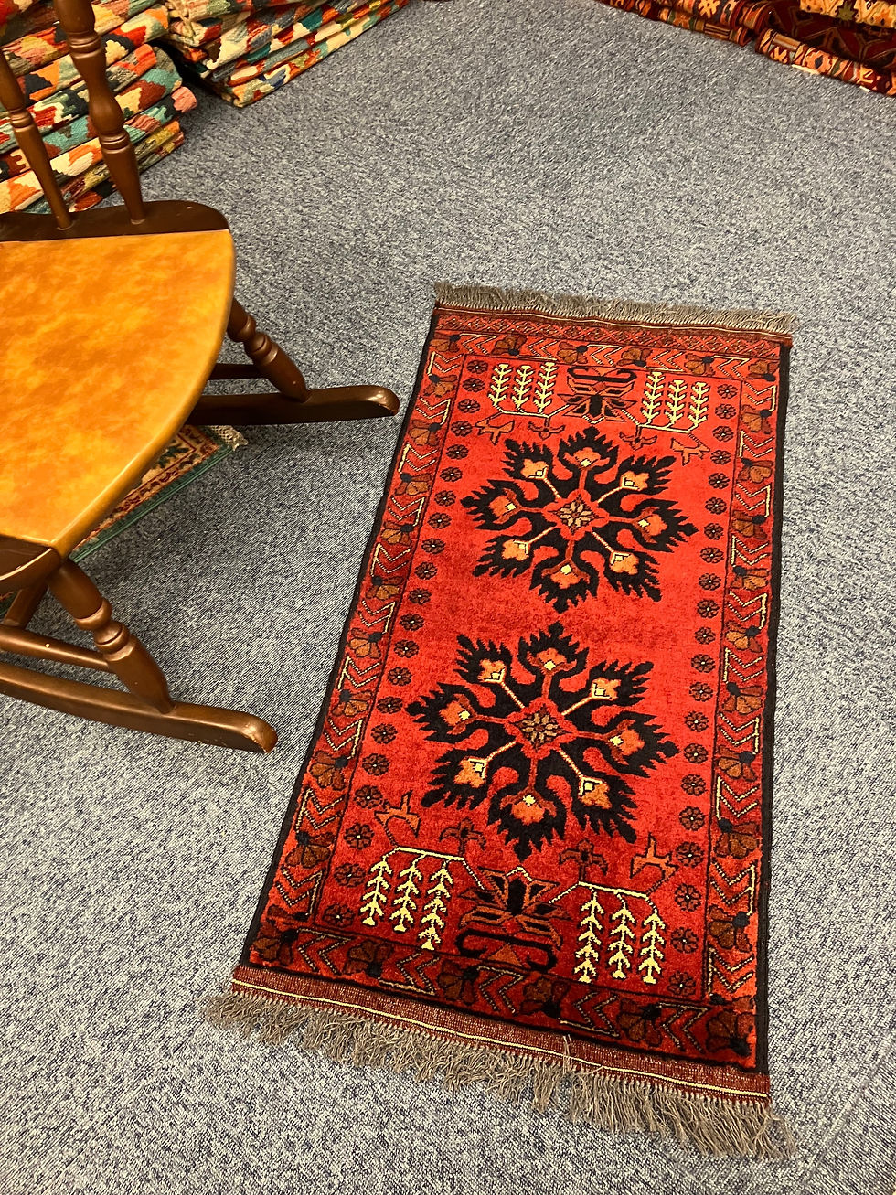 ヴィンテージラグ トルクメン165×101cm アフガニスタン産 トライバル