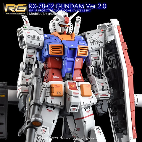 RG] RX-78-2 GUNDAM Ver.2.0 | G-rework