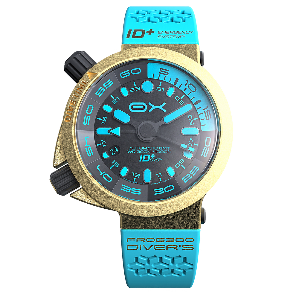 FROG300 GMT Gold Series 18K | OX Tool Watches