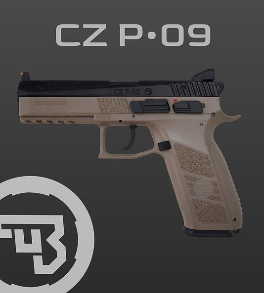 CZ P09 TAN | Carbon8