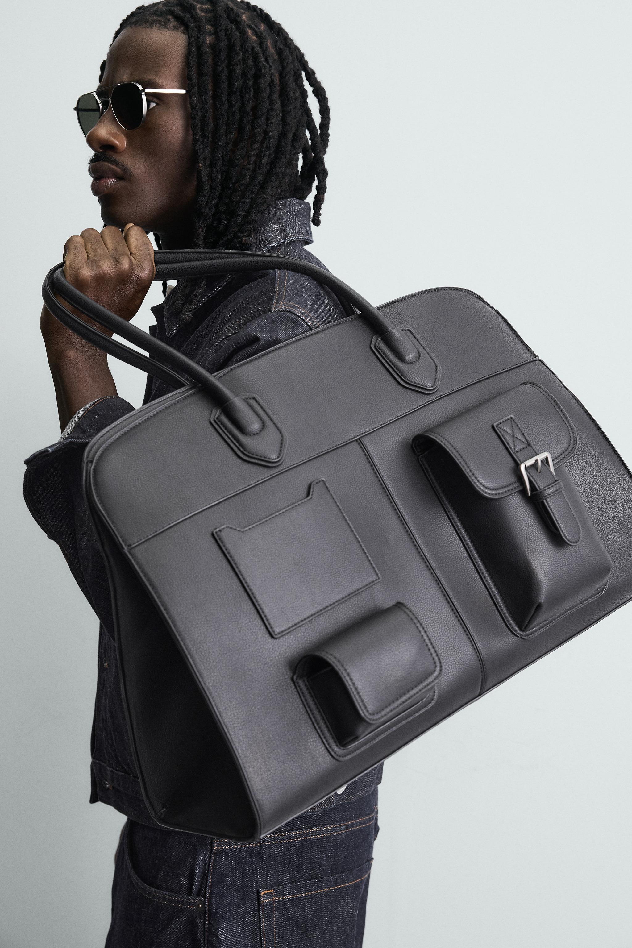 MULTI-POCKET TRAVEL BAG - Black | ZARA United States