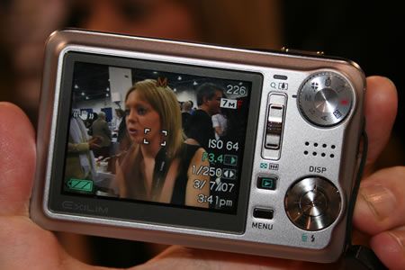 Casio EX-V7 digital camera - FIRST LOOK