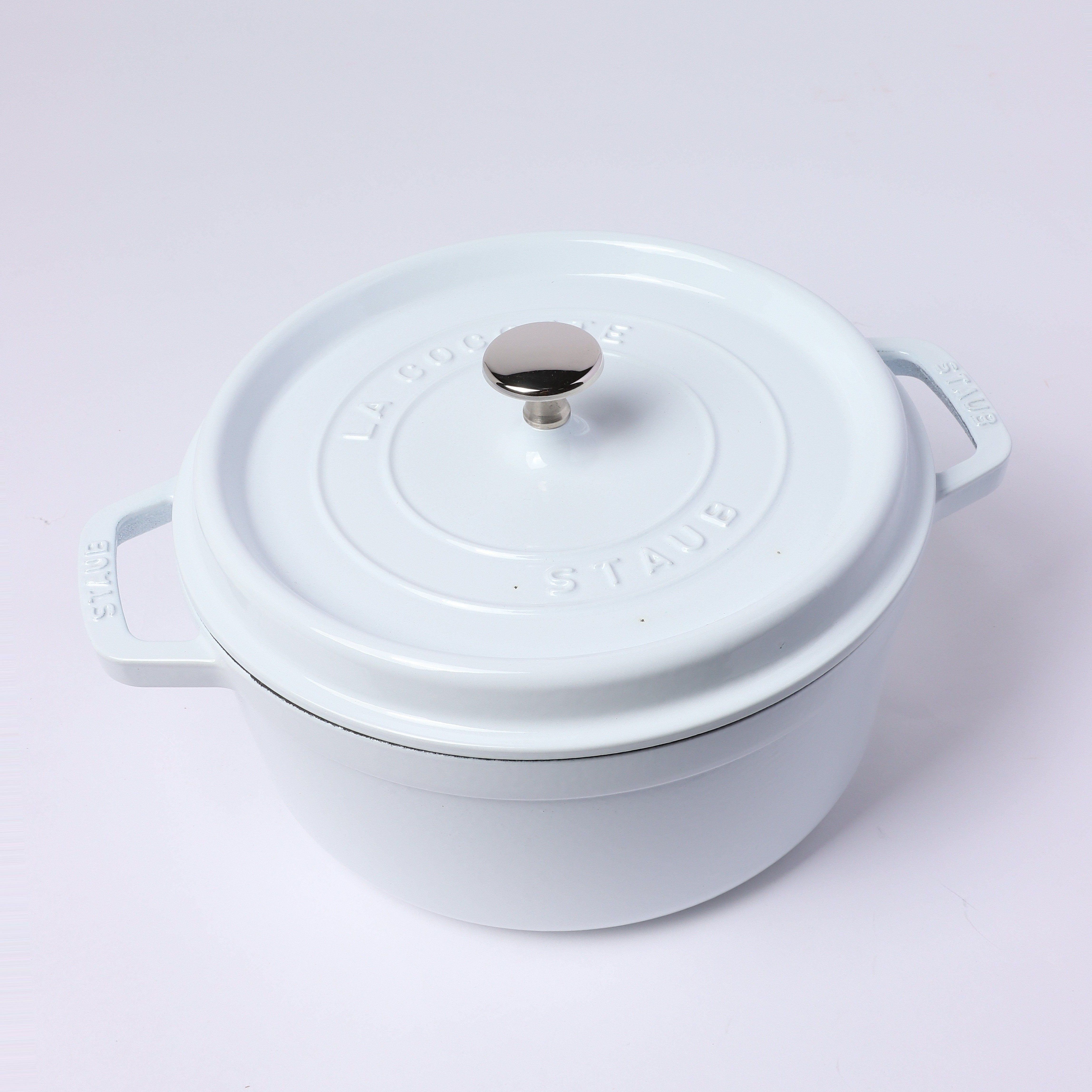 ピコ・ココット ラウンド 24cm ホワイト｜ココット｜ストウブ公式