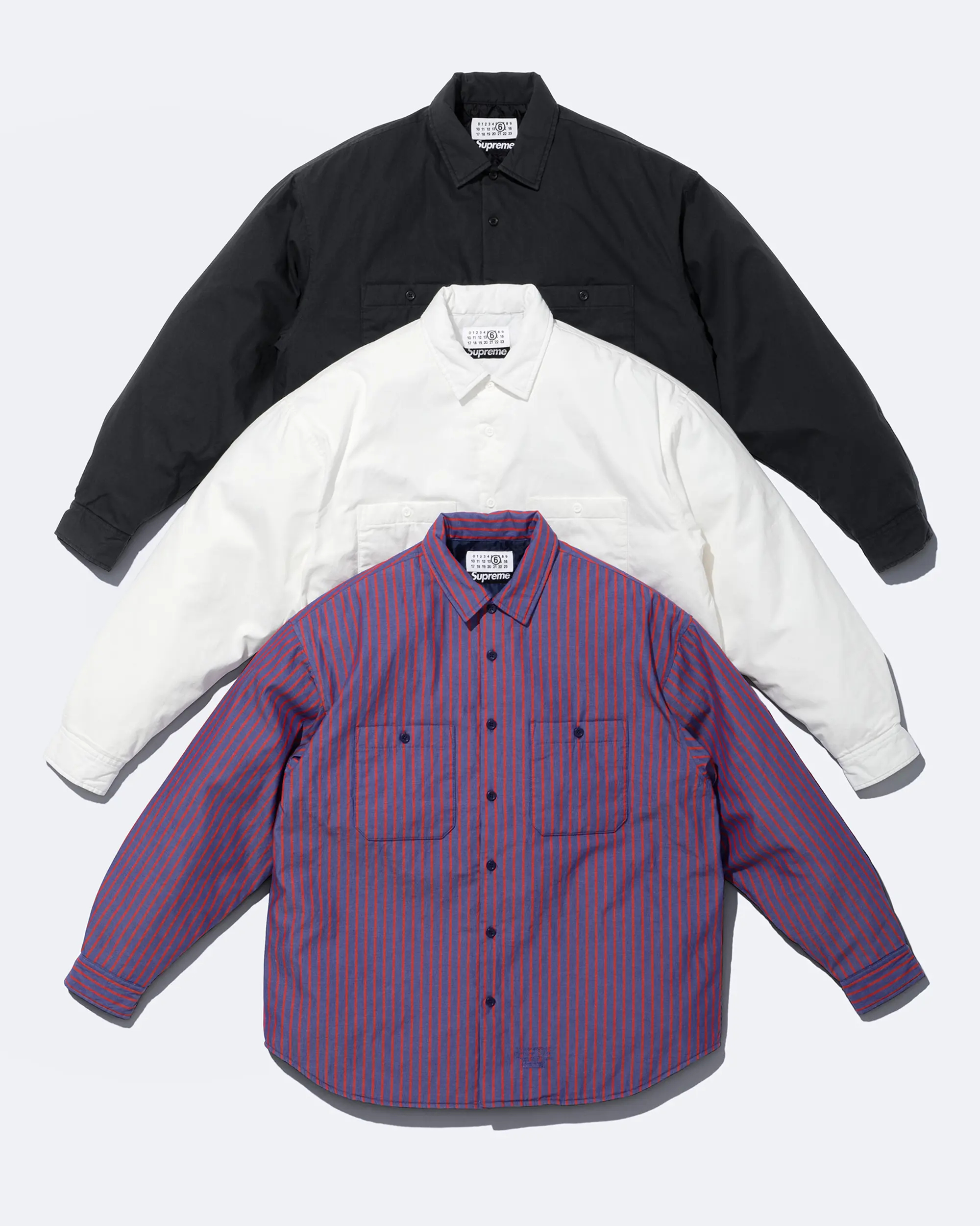 Supreme®/MM6 Maison Margiela Padded Shirt | Supreme 24ss
