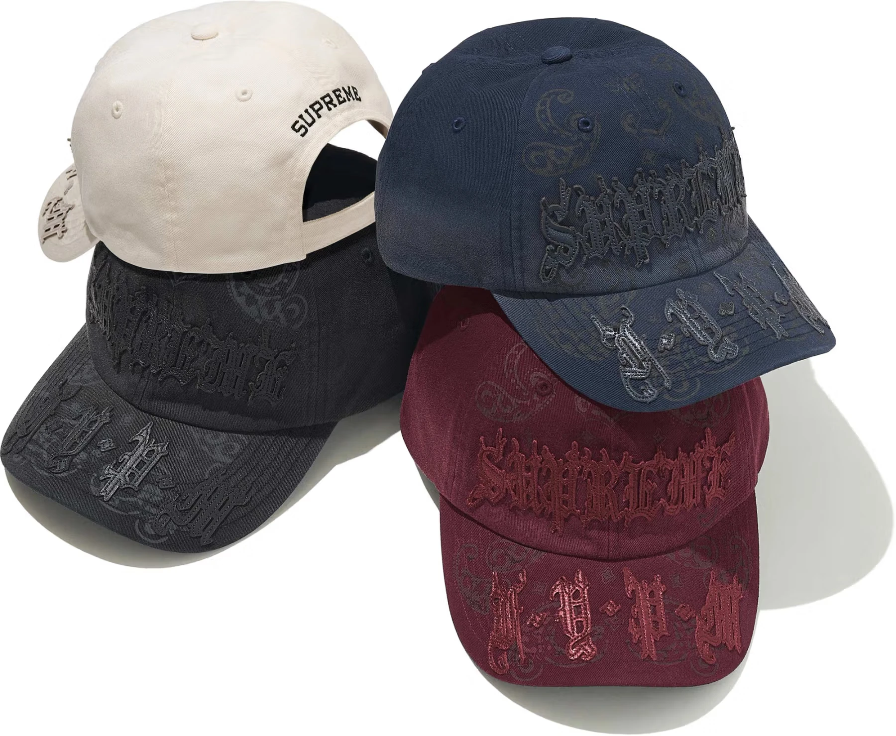 Leather Appliqué 6-Panel | Supreme 25ss