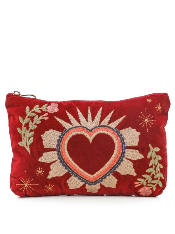 Elizabeth Scarlett Enchanted Heart Everyday Pouch