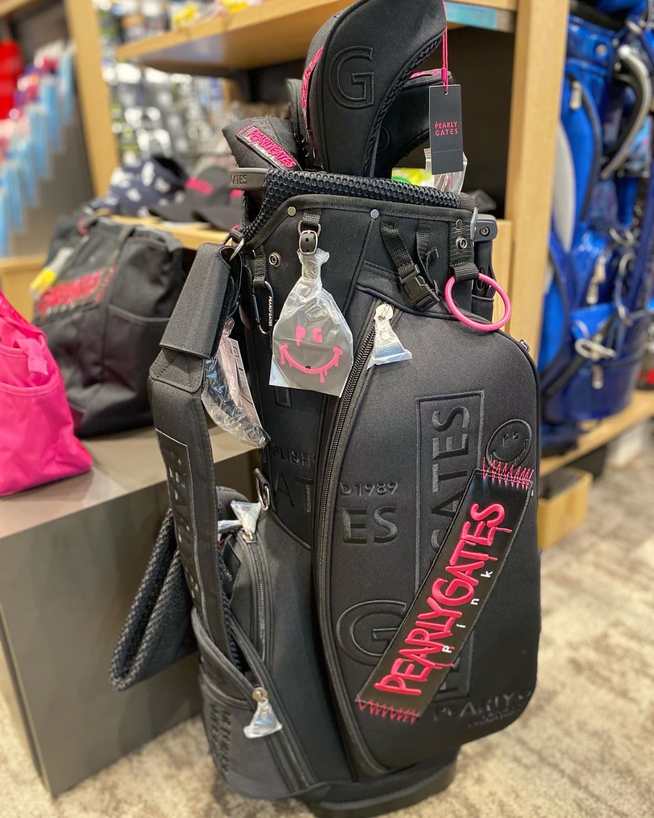 Peary Gates 】パーリーゲイツ 新作『パーリーゲイツピンク』キャディ