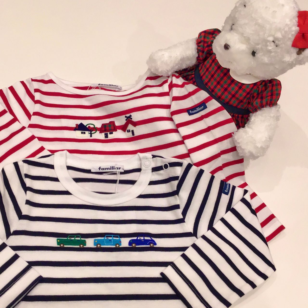 春のボーダーコーデ♬｜ファミリアファミリア芦屋モンテメール店の公式