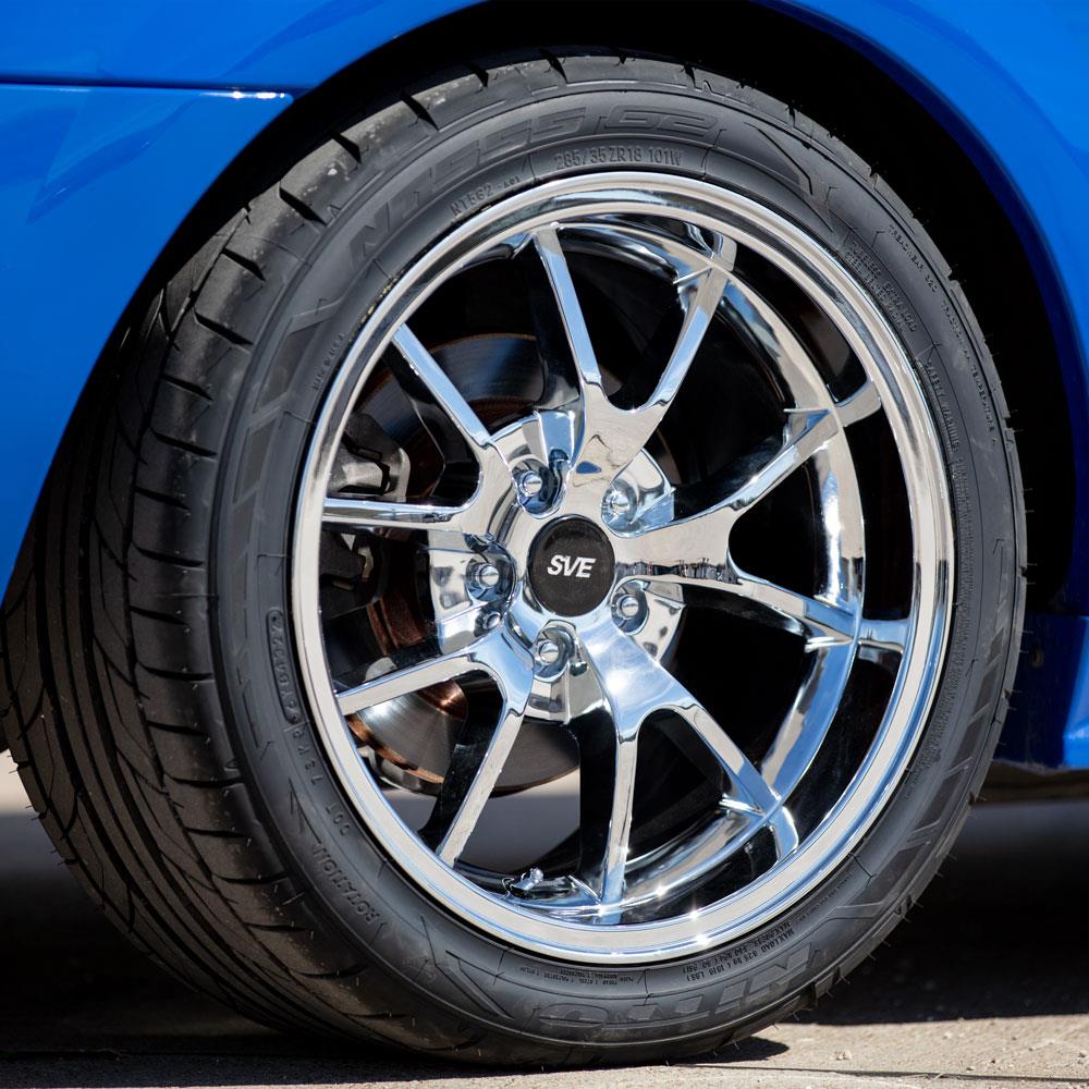 Mustang SVE FR500 Wheel - 18X9 - Chrome | (1994-2004)