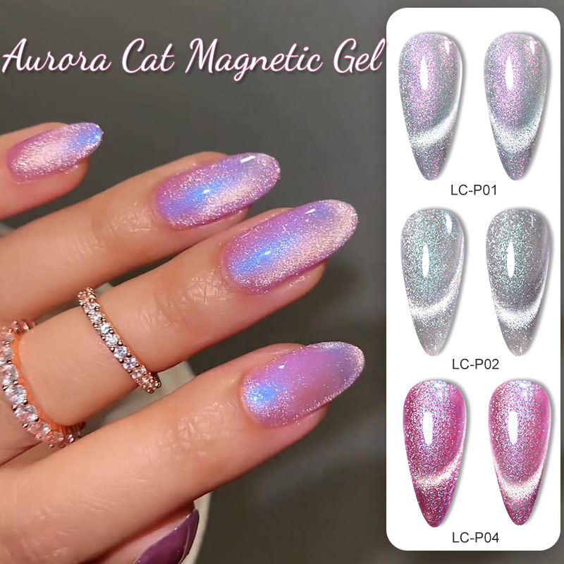 Aurora Cat Magnetic Nail Gel Polish - Limegirlstore