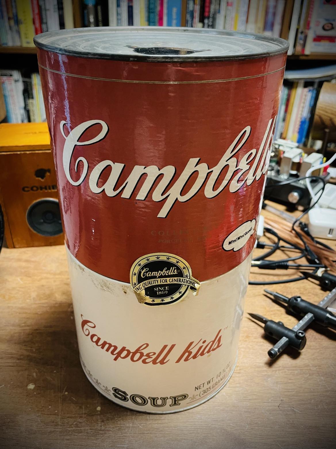 キャンベル・キッズの空き缶スピーカー - Akasaka Base｜オリジナルの