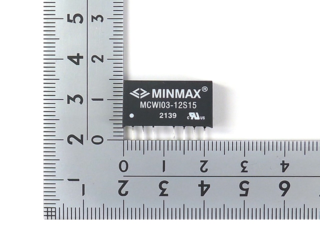 3W級絶縁型DCDCコンバーター(15V200mA) MCWI03-12S15: 半導体 秋月電子