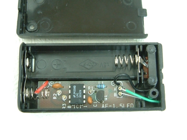 1.5V電池☆白色LED投光キット: キット一般 秋月電子通商-電子部品