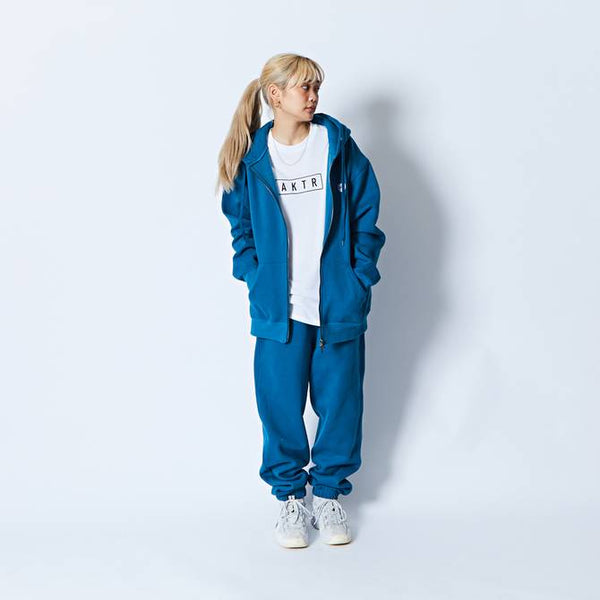 CLASSIC AKTR LG SWEAT ZIP HOODIE BL – AKTR OFFICIAL