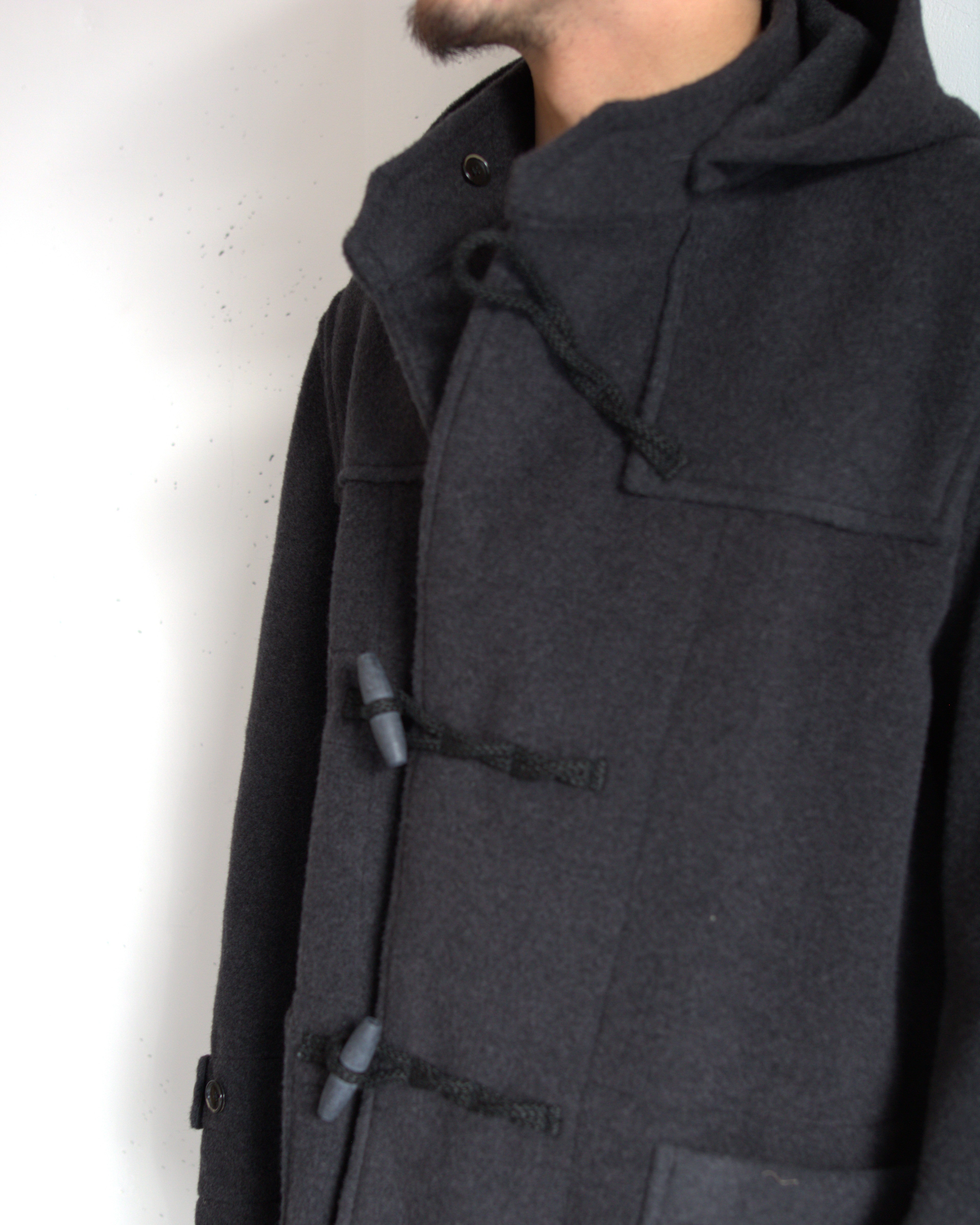 PHIGVEL - NAVAL DUFFLE COAT - CHARCOAL – anemoscope